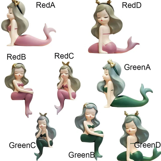 de sirène Sans coup de poing Décoration de prise Autocollant de commutateur 3D 2
