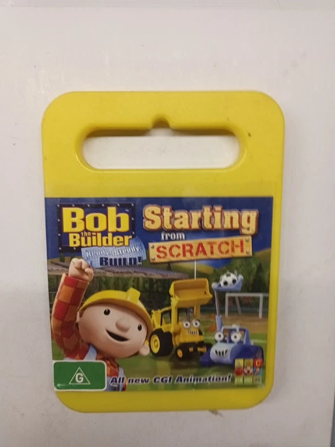 BOB THE BUILDER - Starting From Scratch DVD - Holey/Dizzy/Scoop/Scratch ...