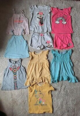 Girl's Clothing Bundle - Various Brands - Tops & Shorts Size 6-8 Yrs
