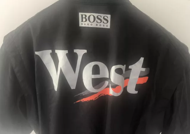 West Mclaren Mercedes F1 Team Silk Mechanic Suit Hugo Kimi Raikkonen Era