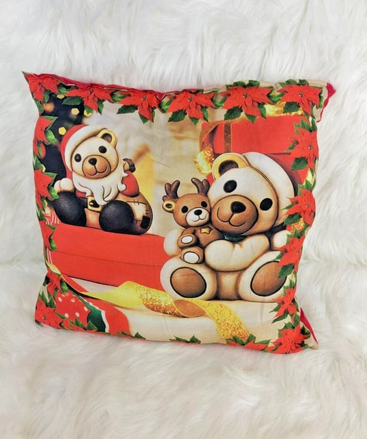CUSCINO NATALIZIO ORSETTO Thun Arredo Natale 50X50 EUR 19,90