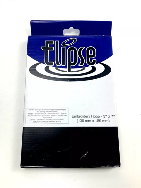 Elipse Embroidery Hoop 5" x 7" Part SA-444 Brother Innovis Babylock Elite