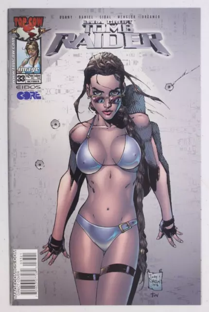 Tomb Raider #33 Tony Daniel Variant 33B Lara Croft Top Cow Image Comics 2003 VF