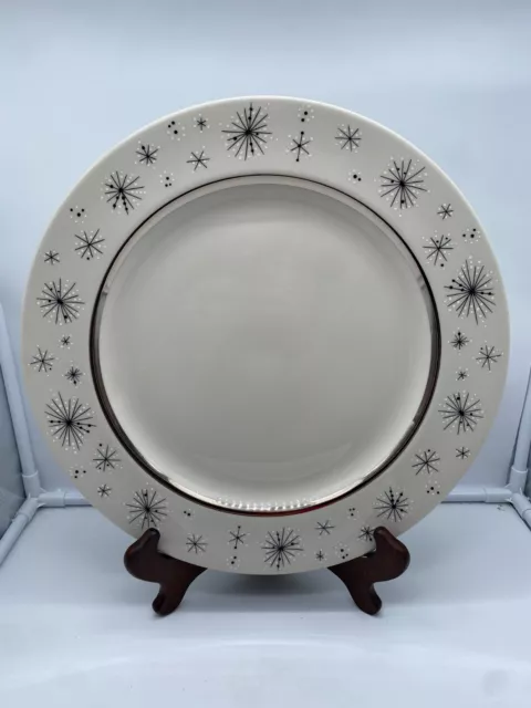 Round Chop Plate Romance of the Stars Cream by Fine Arts 13 3/4"    E32