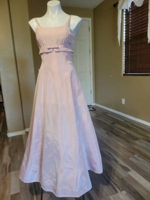 Vintage 80s Jessica McClintock Gunne Sax Pink Petticoat Dress Party Prom 5/6