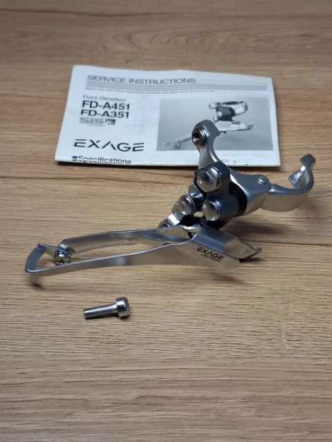 Dérailleur avant Raleigh pour pièces de vélo vintage rétro