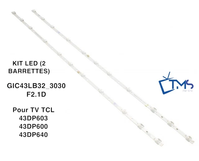 ES-3609 Kit 12 barres 6 LED TV TCL 55″ 55C