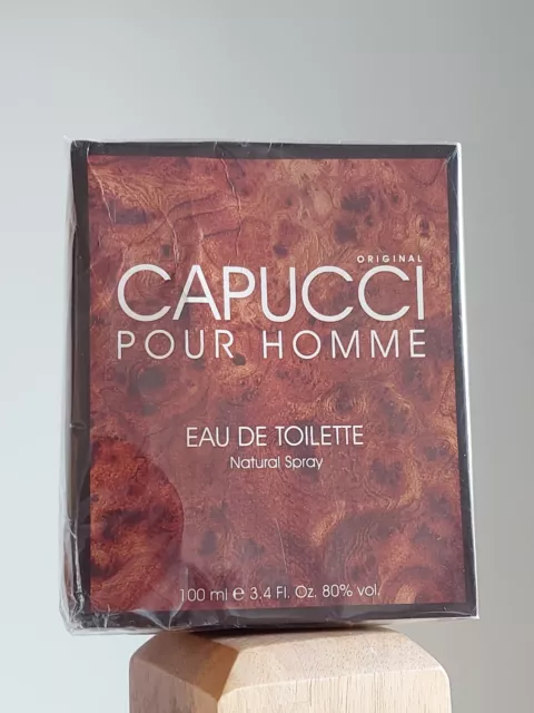 Eau de toilette CAPUCCI Pour Homme 100ml 🌺 BOÎTE ABÎMÉE