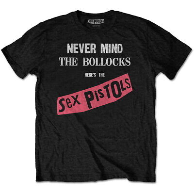 Sex Pistols 'Never Mind The Bollocks' (Black) T-Shirt - NEW & OFFICIAL!