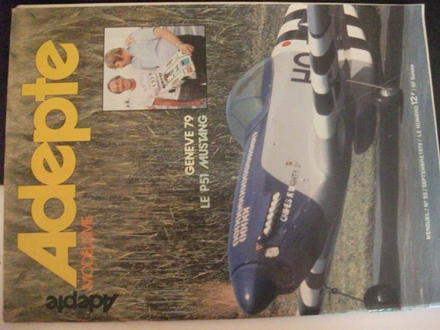 Magazine Adepte Modélisme N°50 – Proppy Mirage F3 – Occasion – France