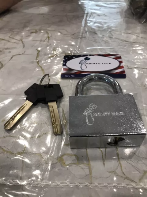 High Security Padlock Similar To #10 Multi-lock Hardened Steel Pick Resist