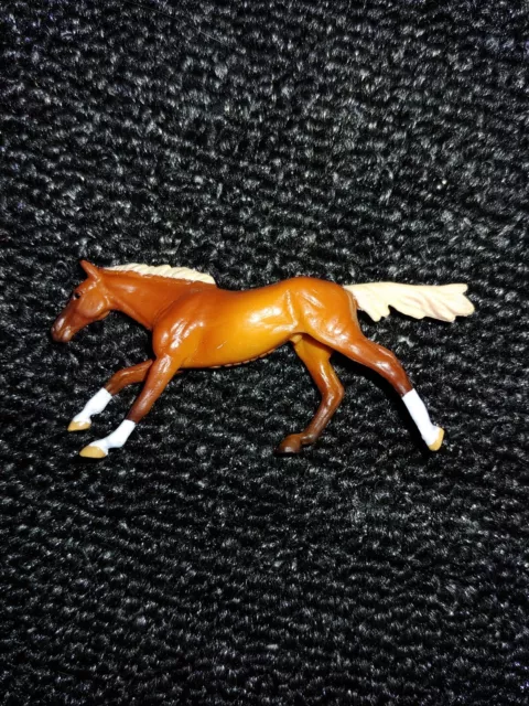 Tucker #97260 Breyer Mini Whinnie Horse,  Palomino, Thoroughbred Running, (A)