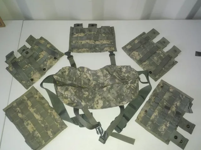 Waist Pack +5 3x30 3 mag MOLLE Pouch Digital ACU Camo Military Hip Butt/Fanny