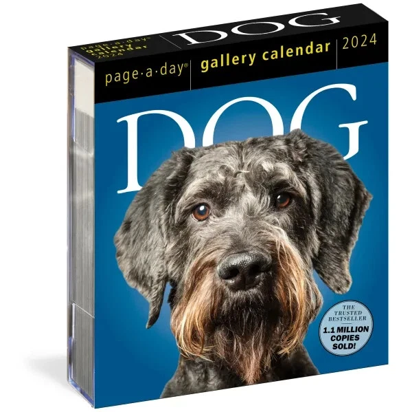 WORKMAN DOG PAGEADAY 2024 Gallery Calendar w 22.99 PicClick