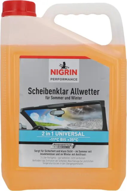 Nigrin Scheibenreiniger gebrauchsfertig Leather & Cookie 3L Autopflege
