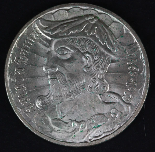 PORTUGAL 50 Escudos ND(1969) - Silver 0.650 - Birth of Vasco daGama - 2840