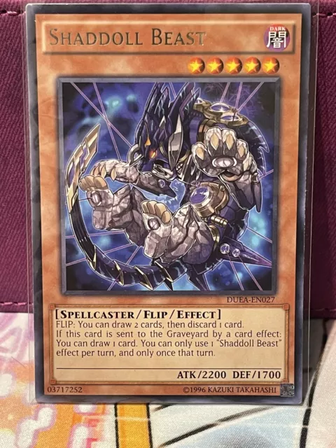 Yu-Gi-Oh! - Shaddoll Beast - DUEA-EN027 - (R) - NM - Unl.