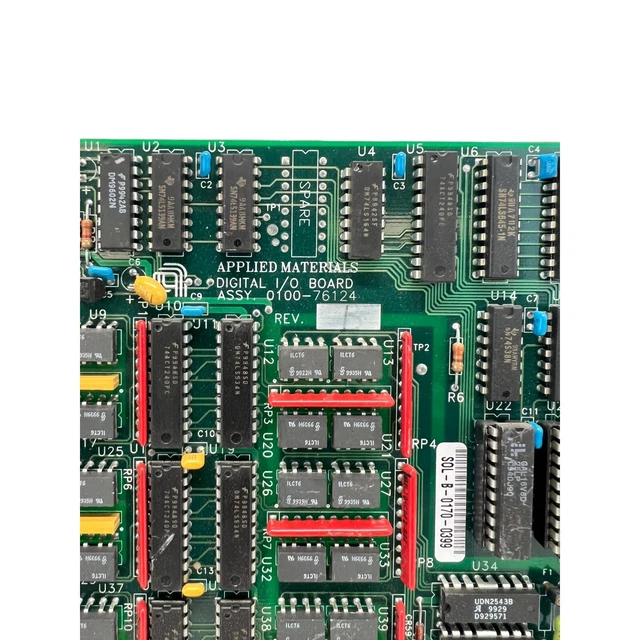 AMAT APPLIED MATERIALS Di/O Pcb Card Digital I/O Board 0100-76124 £838. ...