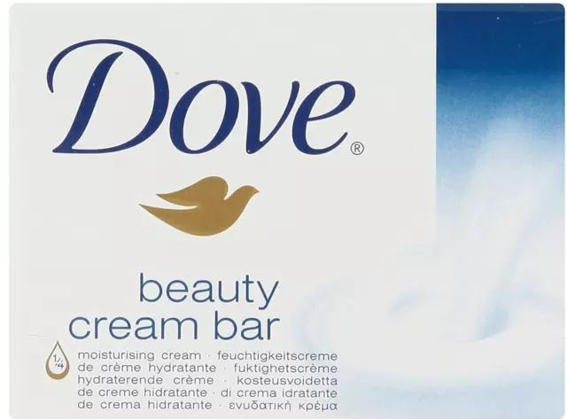 Dove jabón barra de belleza barra de crema sensación de piel suave 100 g