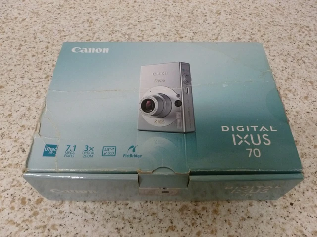 Cannon Ixus 70 digital camera Boxed new 64gb sd card new lowepro camera bag #mo2