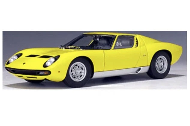 AUTOartMILLENNIUM】1/18 LAMBORGHINI MIURA SV 74541 YELLOW