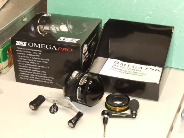 Zebco Omega Pro Spincast Fishing Reel - ZO2PRO