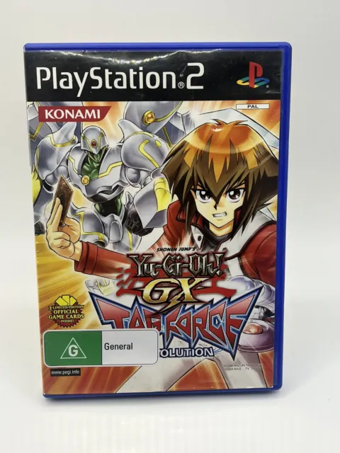 Yu-Gi-Oh GX Tag Force Evolution PS2 PAL No Manual - Tested And Working-
