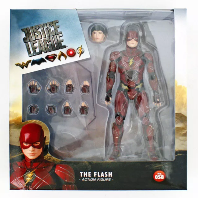 DC Comics Justice League The Flash Mafex No.058 Medicom Action Figure Collection