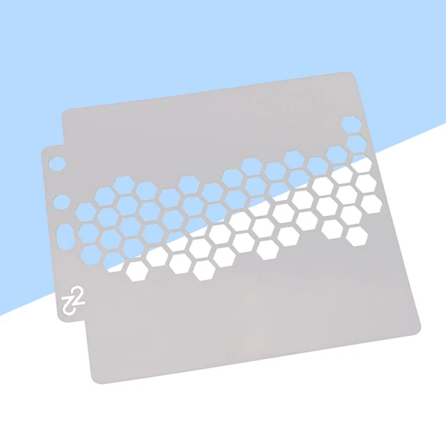 1 pc Kreis Zeichnung Herrscher Edelstahl Schablone Metall Journal Schablonen