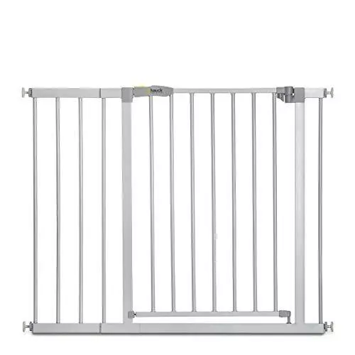 Hauck Barrière de Sécurité pour Enfants Stop N Safe 2 incl. Extension de 21 cm /