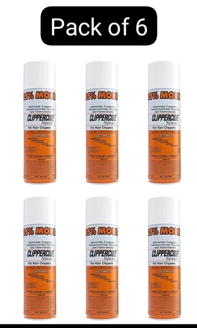 6 CLIPPERCIDE 5-IN-1 Clipper Spray Disinfectant 425g £52.00 - PicClick UK