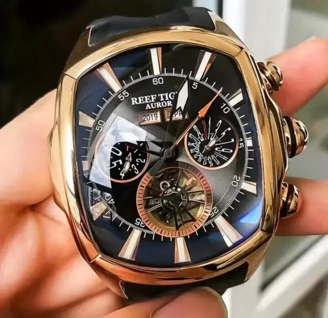 OROLOGIO Reef Tiger Men Watch Luxury Watch Sport Automatic Vari Modelli