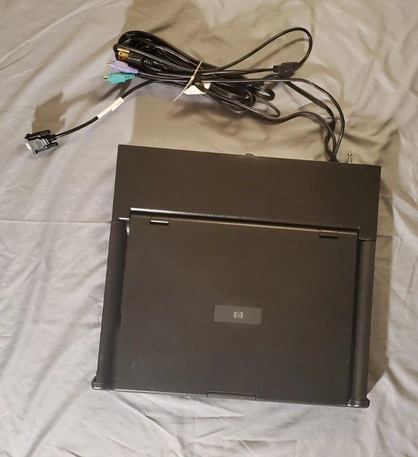 HP TFT5600RKM LCD Monitor, rackmount monitor keyboard, no rails £31.84 ...