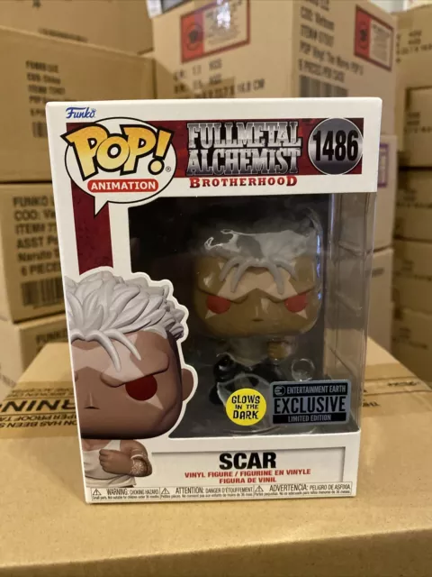 Funko Fullmetal Alchemist Brotherhood Exclusive POP Scar  Figure NEW IN STOCK