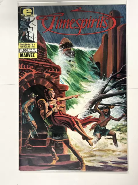 Timespirits #3 Comic Book Epic Marvel 1985 | Combined Shipping B&B