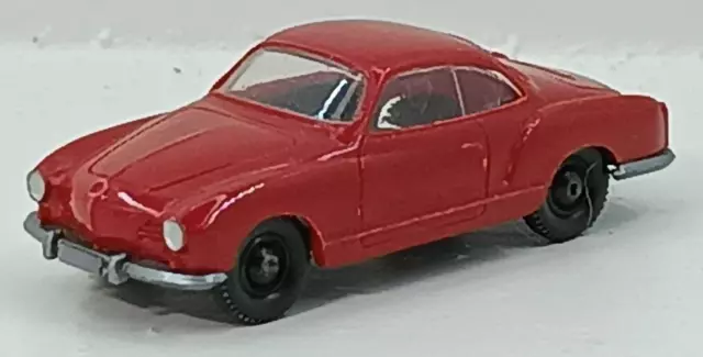 Wiking 1:87 - VW Karmann Ghia - rot  , ohne Stift   , CS 306/3A