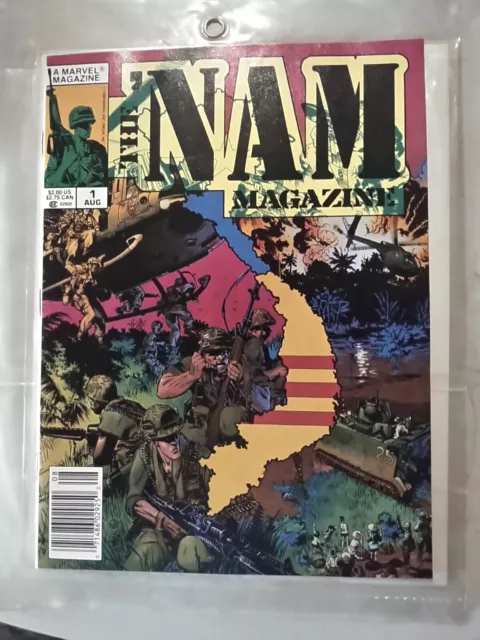 Vintage The 'Nam magazine #1 Marvel Comics 1988 NM