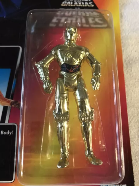 STAR WARS Power Of The Force 2 C-3PO Cartellino rosso trilogo 2