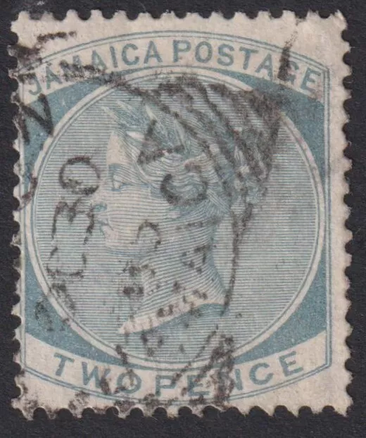 JAMAICA  1885/86 Queen Victoria  2d.  Good Used  (p461)