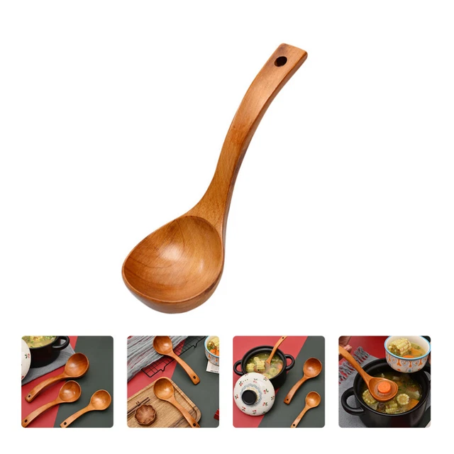 Cabilock Paletta Per Riso In Legno Naturale 21x8cm - Mestolo Giapponese Per Cucina