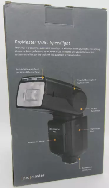 promaster TTL Autofocus Speedlight Nikon Digital SLR & Mirrorless Cameras 2057
