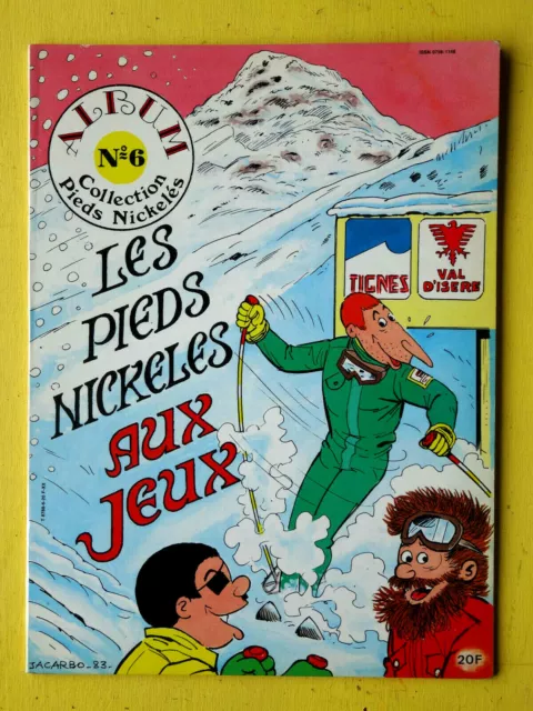 BD LES PIEDS NICKELES N°6 les PN aux jeux   EO 1983 Jacarbo TTBETAT Y2GC38