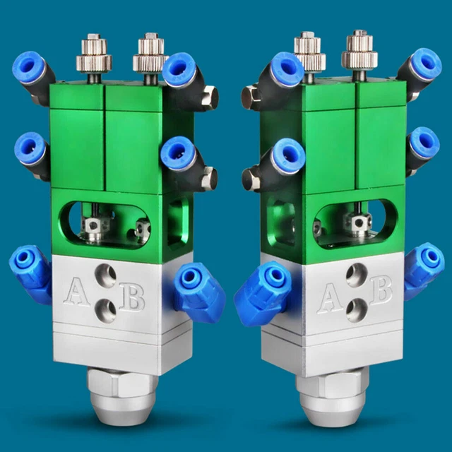 Two-liquid Suction Type Precision Dispensing Valve Dispenser Valve 0.01ML 3MM