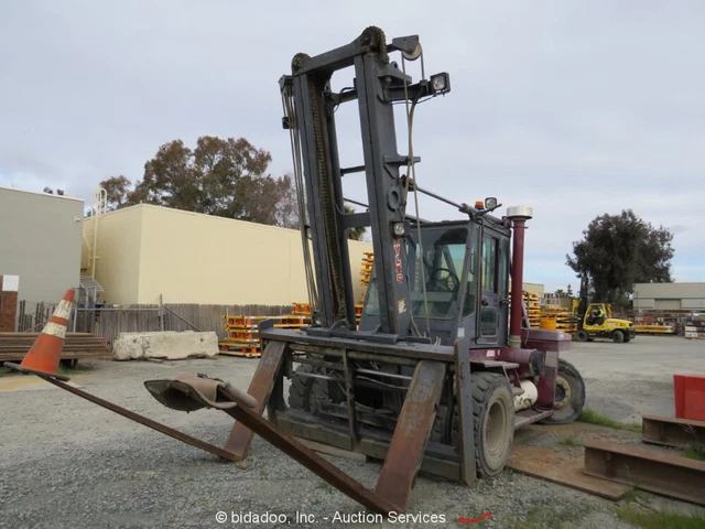 2012 Taylor TX280M 28,000 Lbs Rough Terrain LP Forklift Cab Lift -Parts/Repair