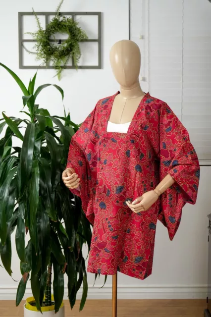 Dear Vanilla, Japanese Vintage Michiyuki Coat, Genuine Kimono Jacket