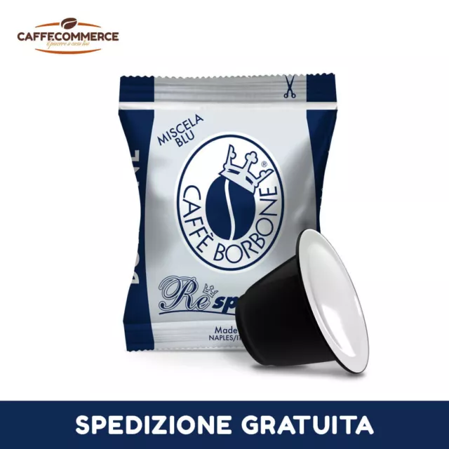 Borbone Miscela Blu – 200 Capsule Compatibili Nespresso - spedizione gratuita