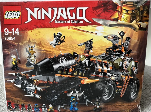 LEGO NINJAGO 70654 Diselnaut battle tank, Masters of Spinjitzu EUR 181 ...
