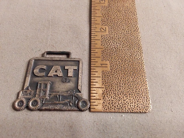 Watch Fob Cat Caterpillar Road Grader Giles Ransome