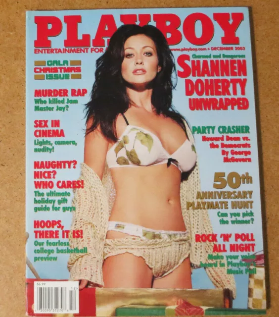 Playboy magazine 90210 Shannen Doherty Nichole Hiltz John Cusack William H Macy