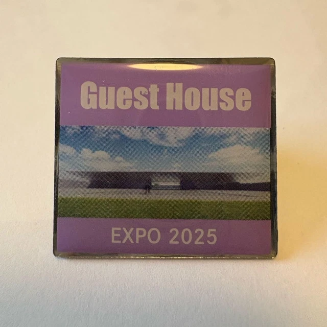 OSAKA EXPO 2025 Guest House Pin Badge Collectible Japan